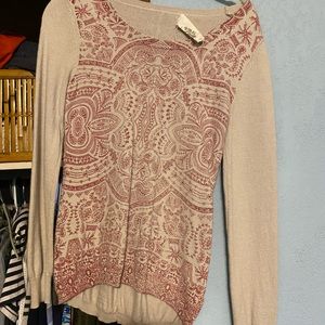 Boho sweater